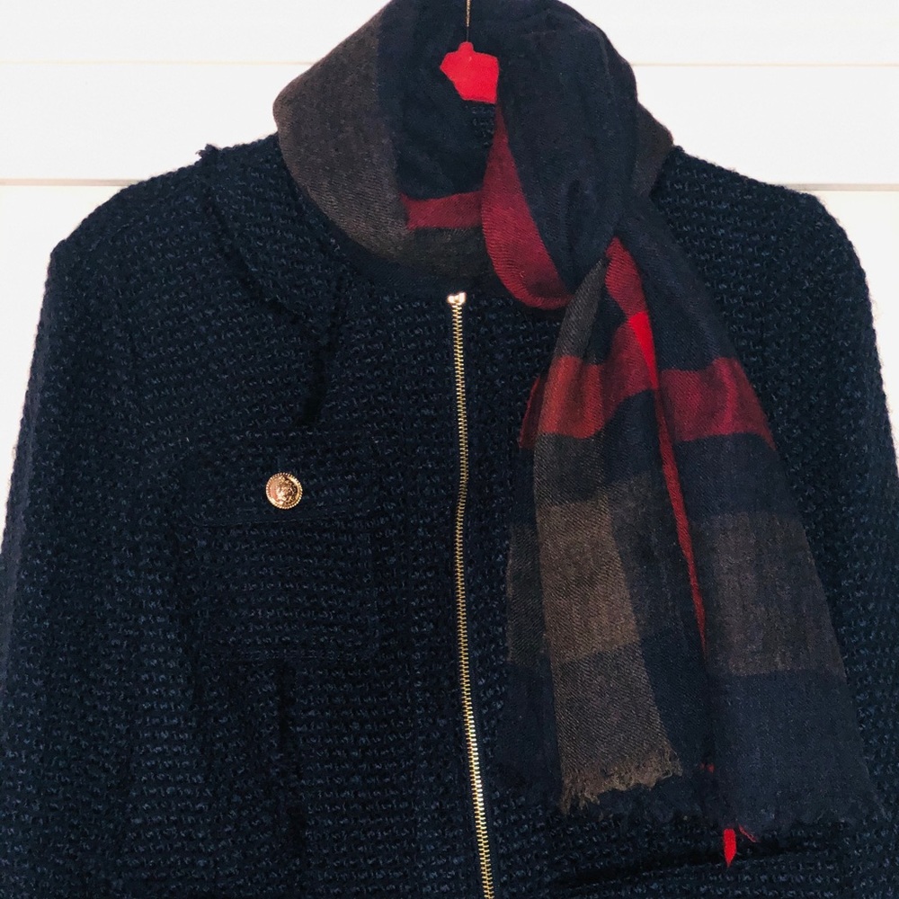 Neiman Marcus 100% Merino Wool Scarf